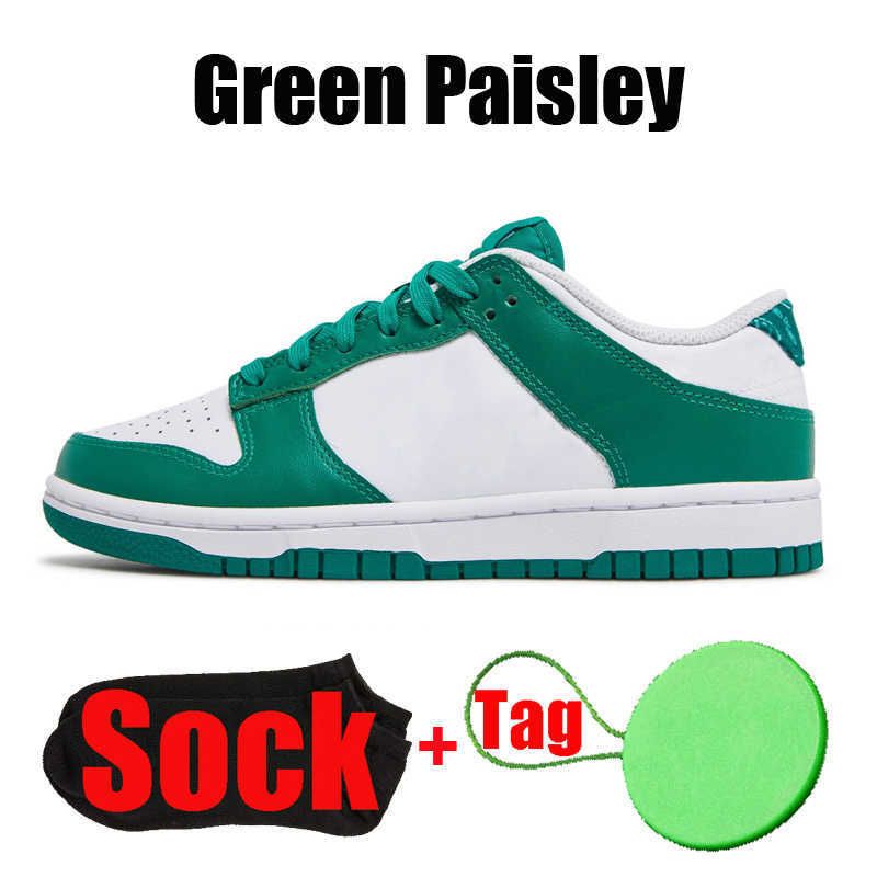 #14 Green Paisley 36-48