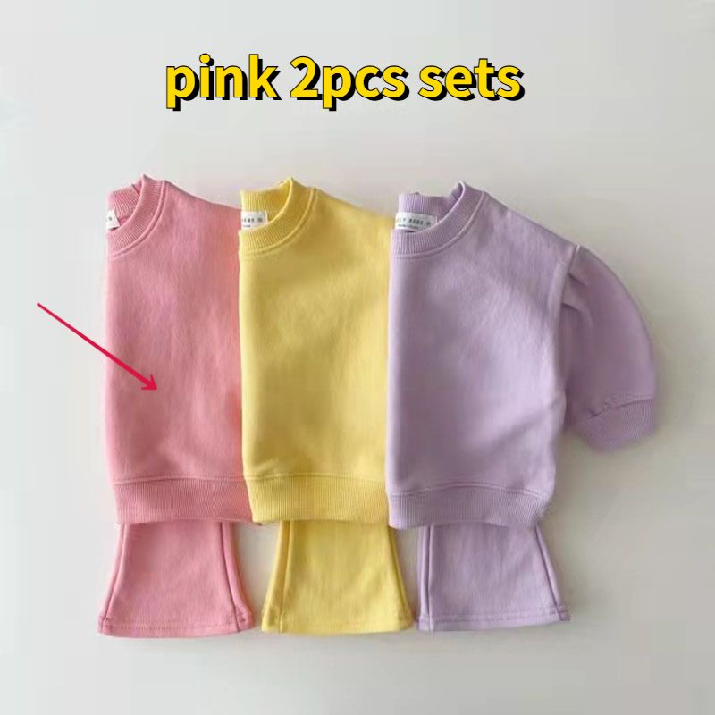 pink 2pcs sets