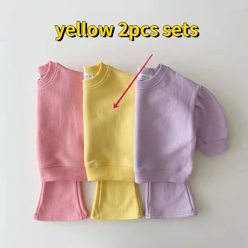 yellow 2pcs sets