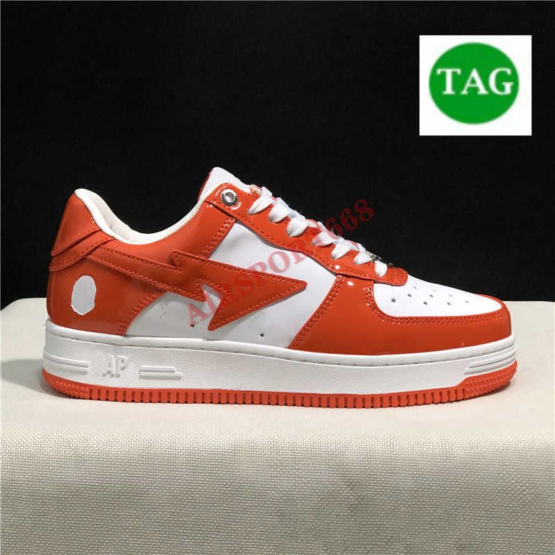 04 Patent leer oranje