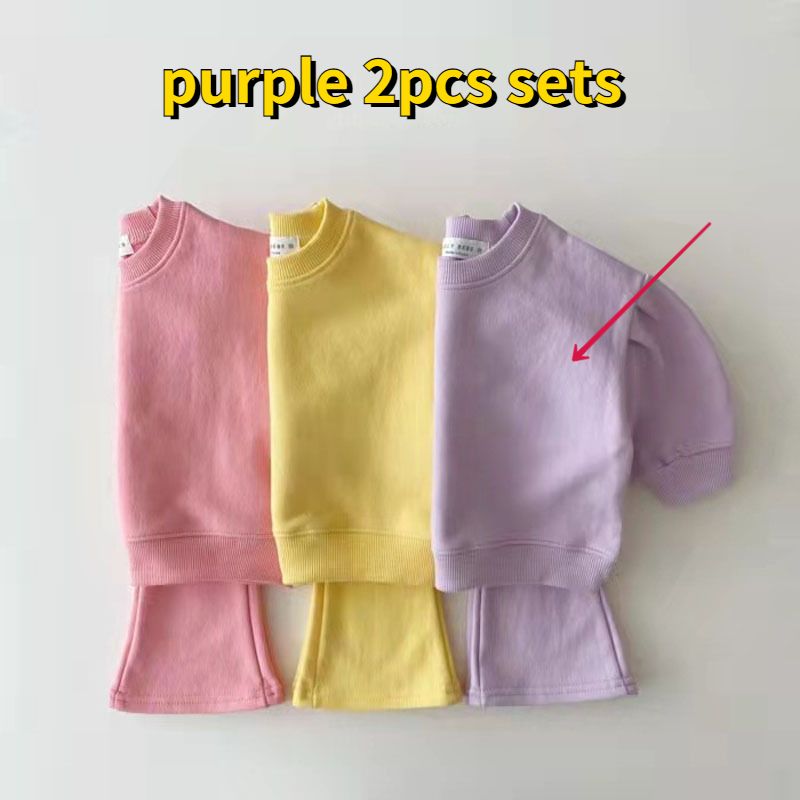 purple 2pcs sets