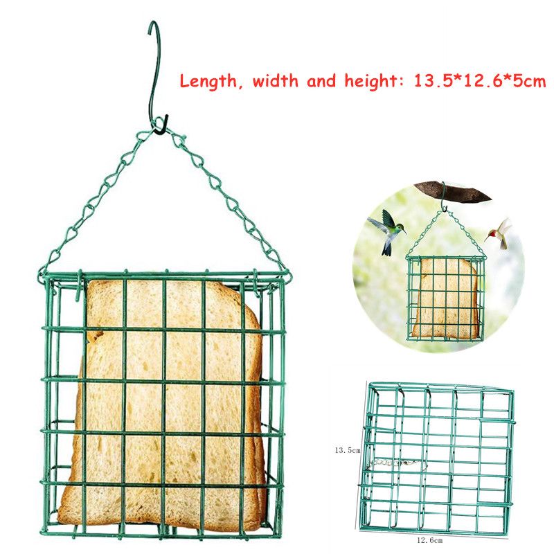 Square bird feeder