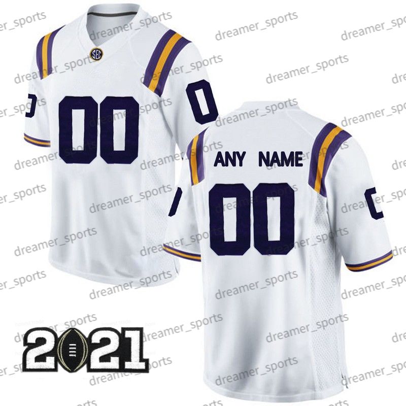 White Jersey+2021 Patch