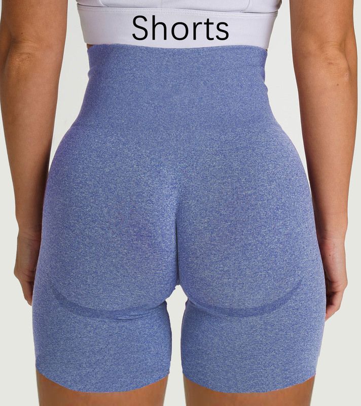 shorts ljusblå