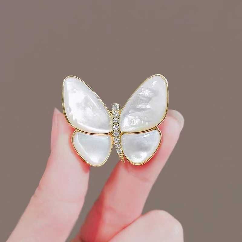 Cocoon Breaking Butterfly Brooch