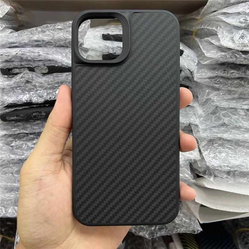 Genuine Carbon Fiber Slim Cases For IPhone 14 Pro Max Plus 14 Matte Togh Armor Cover