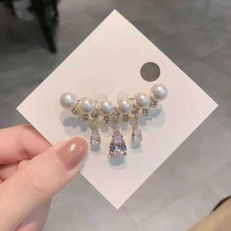 Pearl Drop Brooch