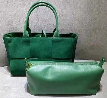 Tote Nubuck Green