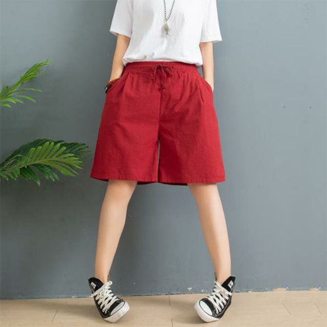 shorts rust red