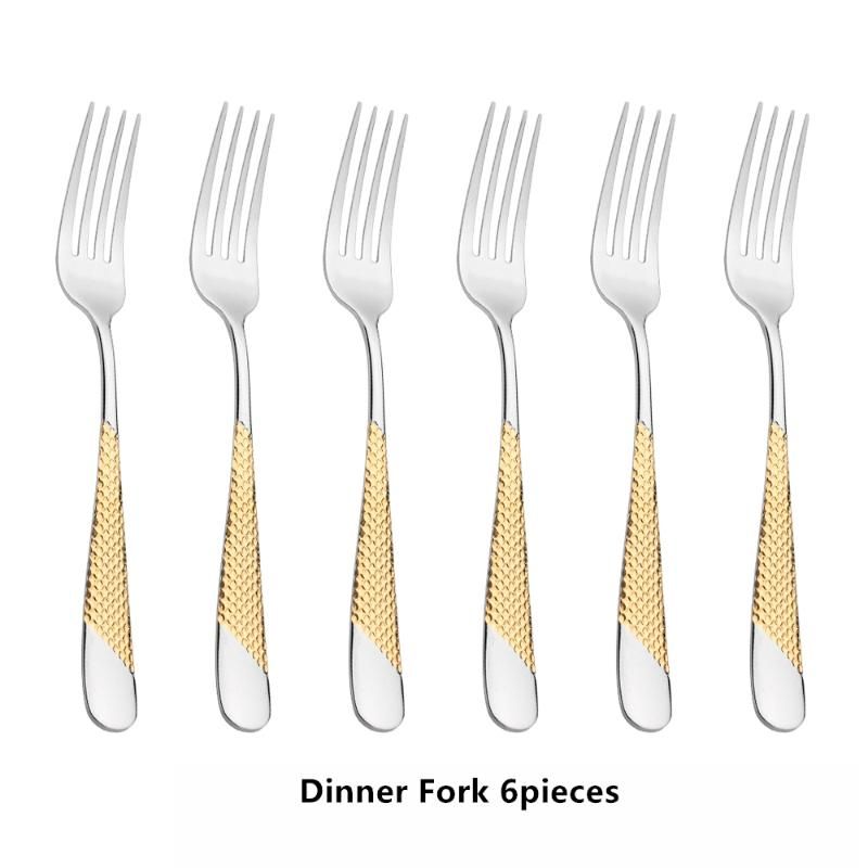 6pcs Dinner Fork