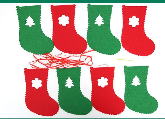 أعلام عيد الميلاد - الجوارب