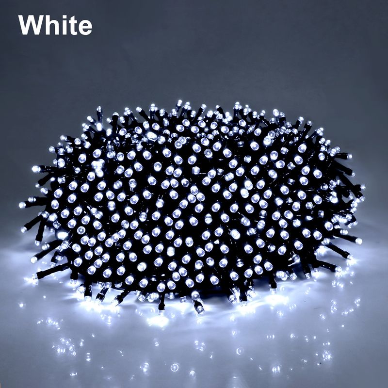 White-Eu Plug-10m 100leds