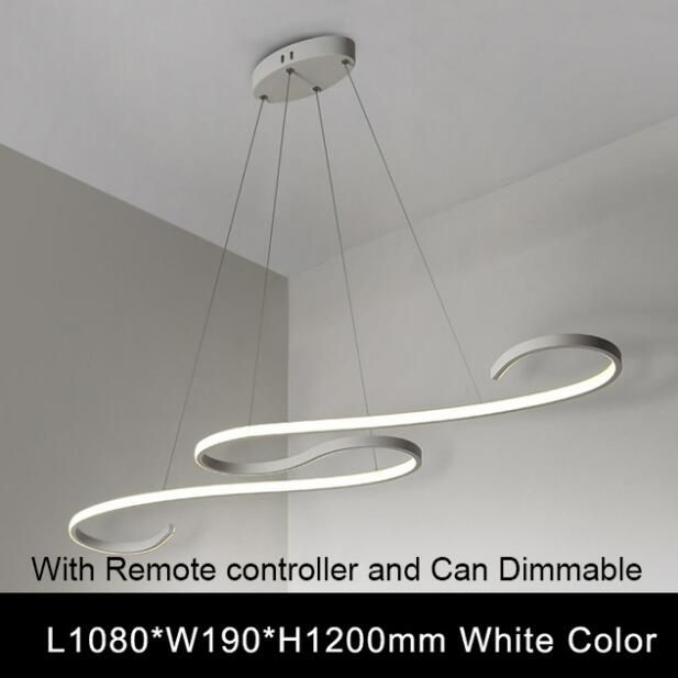 Blanc l 1080 mm rc dimmable