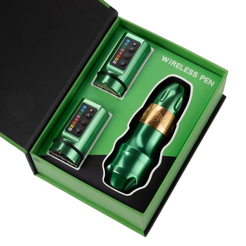 Зеленая две батареи
