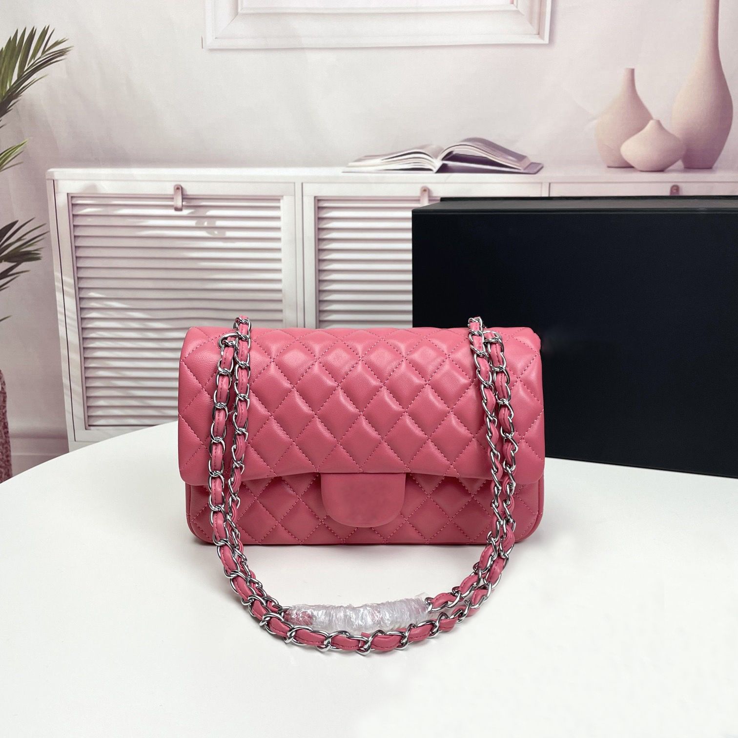 25,5 cm fucsia-silver