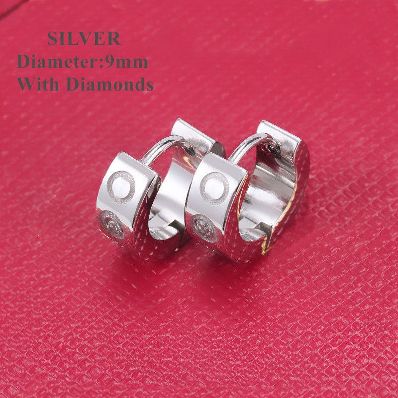 Silber-9-Diamanten