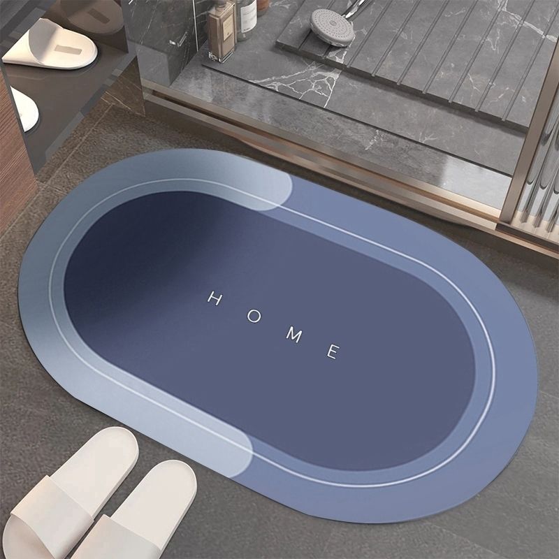 Oval Blue Home-W60 x L90cm