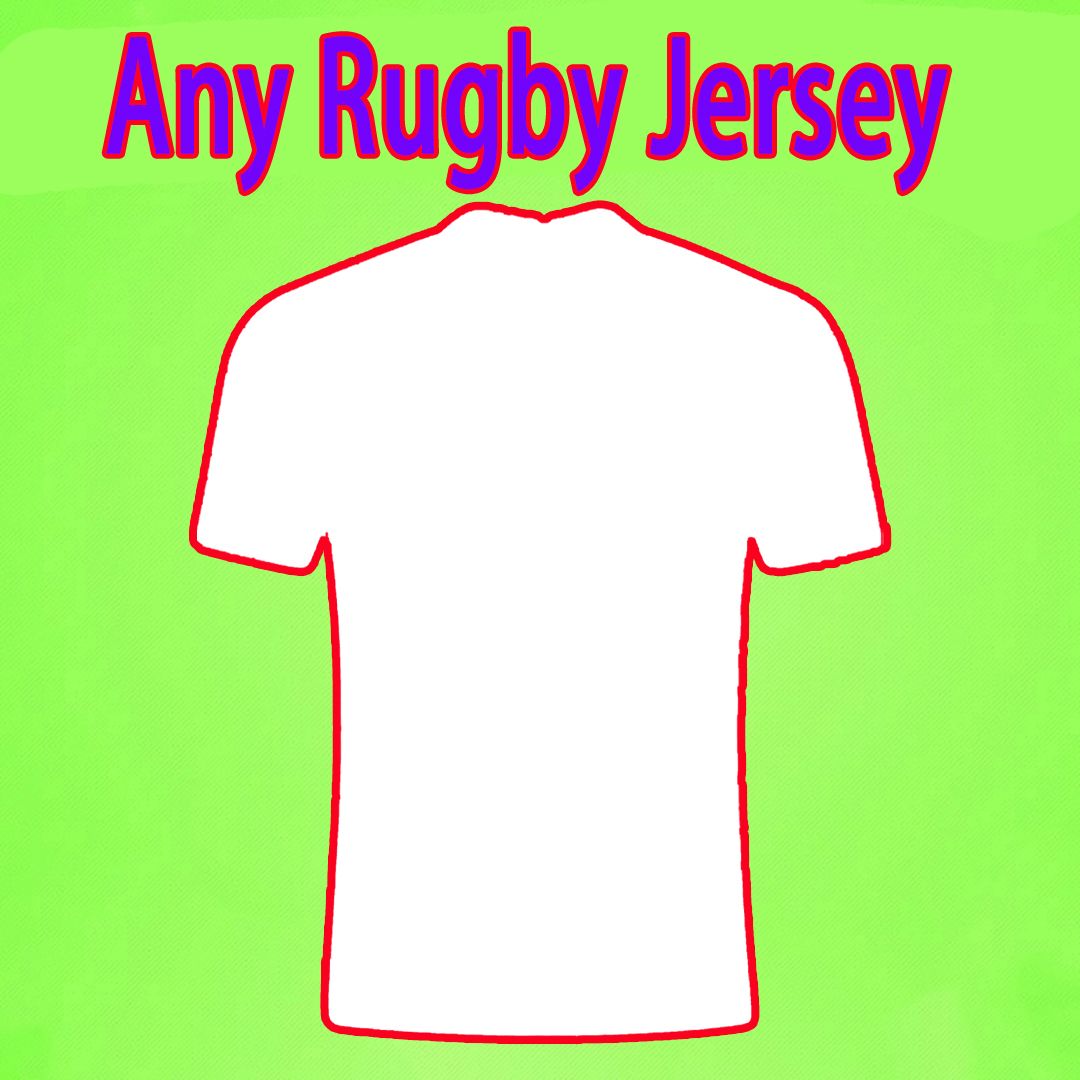 Jedes Rugby -Trikot