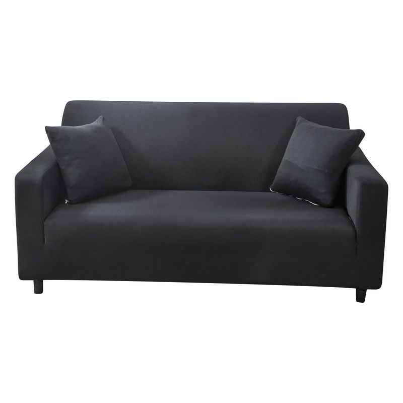 Schwarz-1pc 4 Sitzplatz 235-300cm