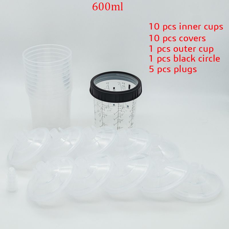 600 ml 10 pc's