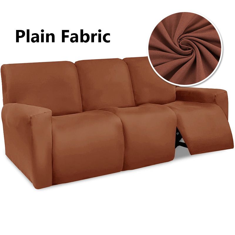 Plain Brown-2 Seater