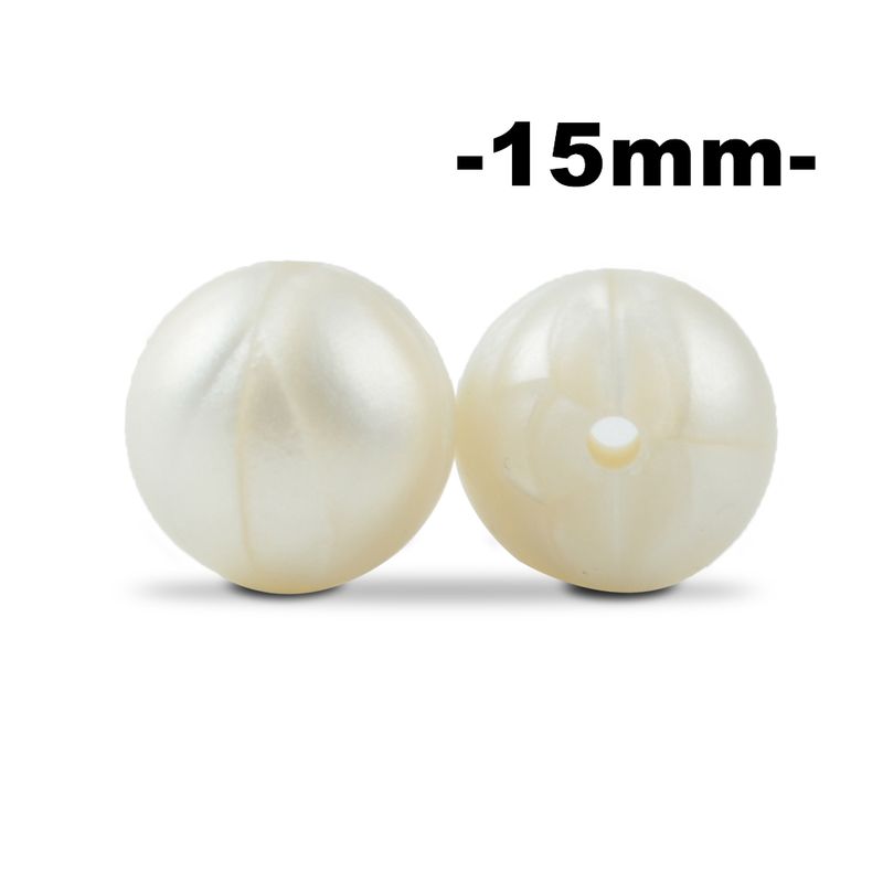 Pearl White-15 millimetri