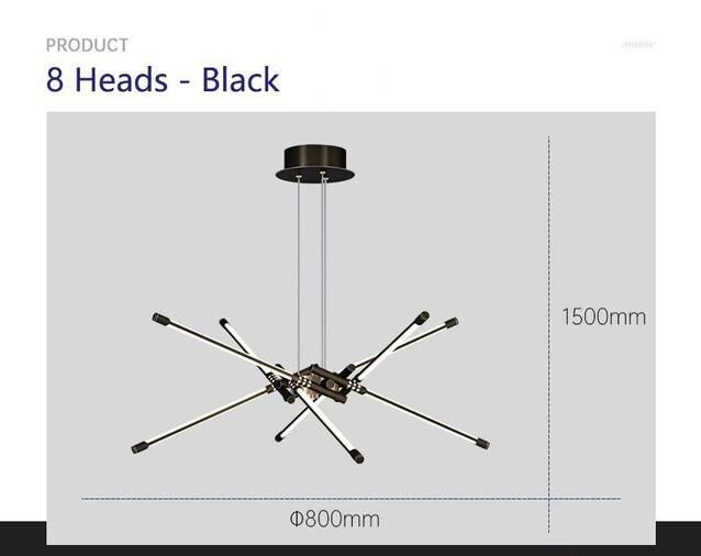 8 t￪tes - Black modifiable