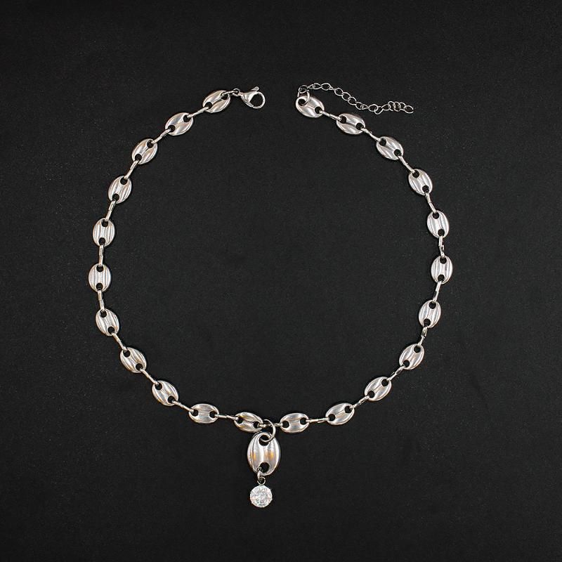 Silverhalsband