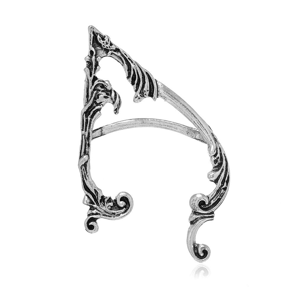 Ancient silver left ear (one)