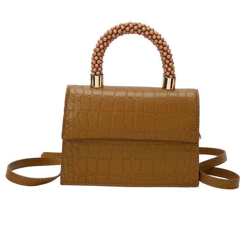 brown handbag