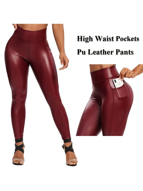 3No Zipper Wine Red