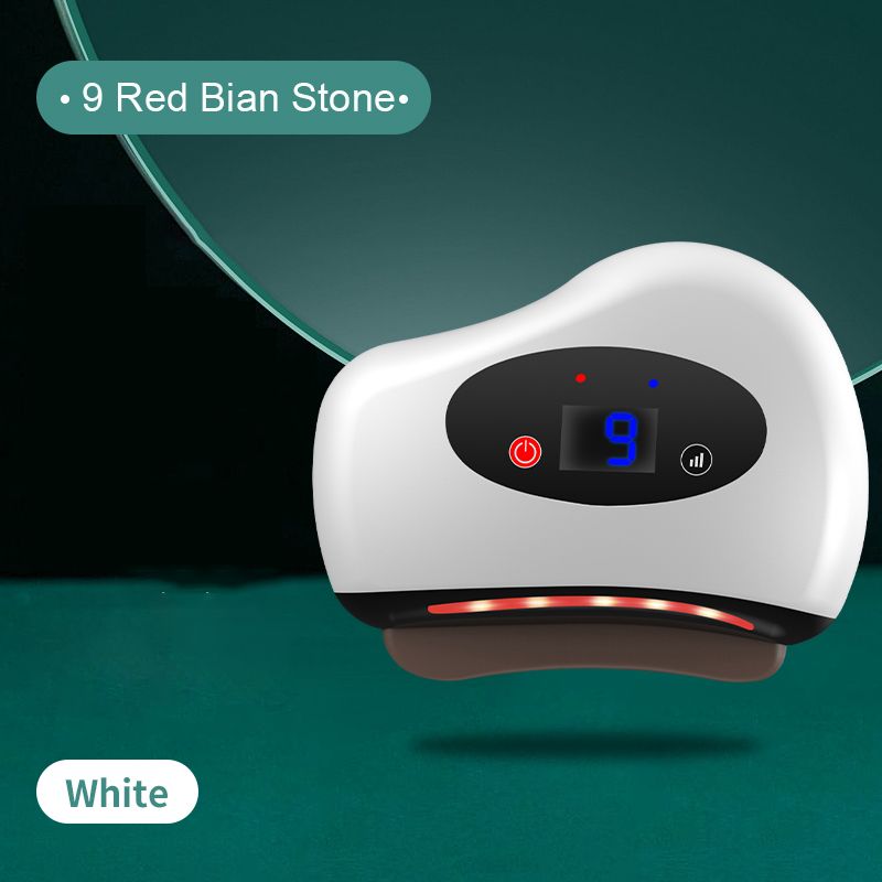 White 9 Red Bian Stone