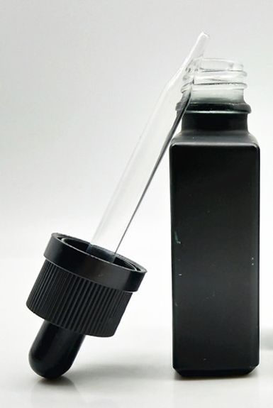30ml Black Bottle+Black Childproof Cap