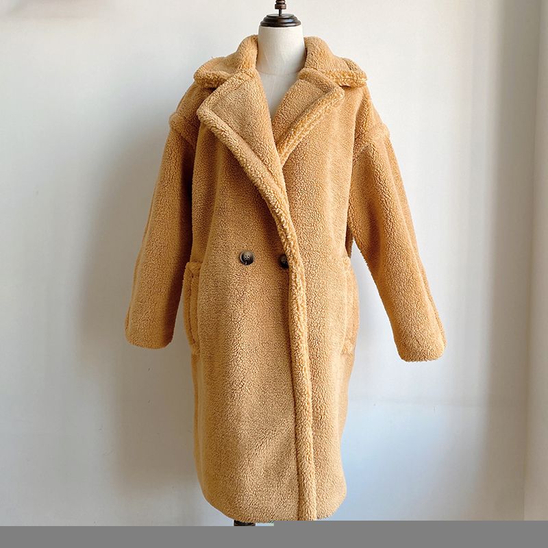 Mustard Teddy Coat