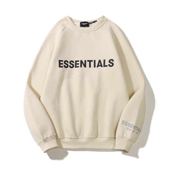 Dupe Loose Hoodie Couples Warm FOG ESSENTIALS Hoodie Mens Womens