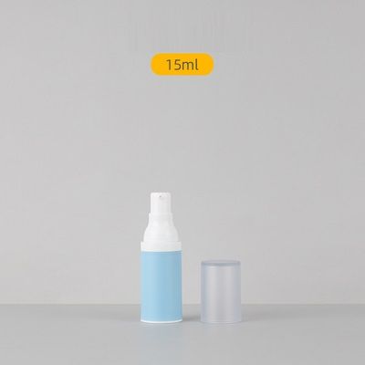 Pompa di lozione blu da 15 ml di bottiglia blu