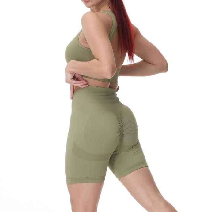 Green Shorts Set