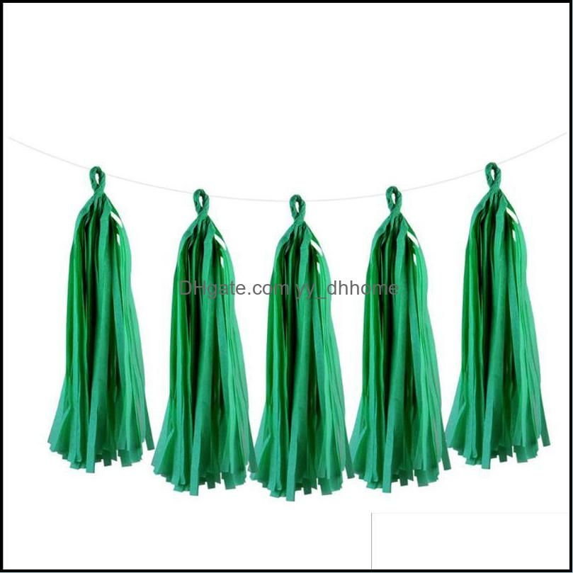 Green Tassel 36 tum 2 st