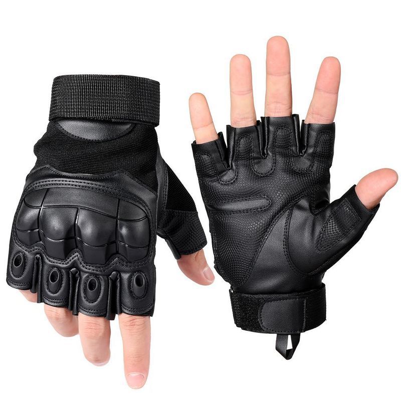 P10-fingerless Black