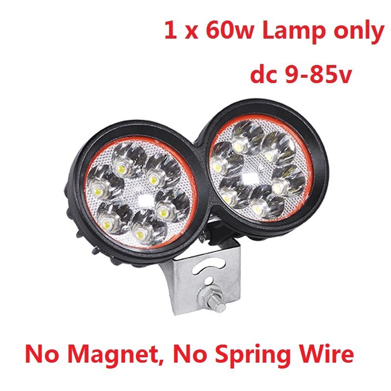 1x 60W lampa