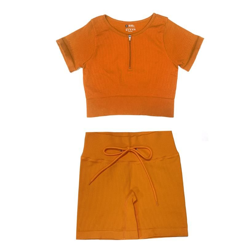 OrangeT-shirtsShorts