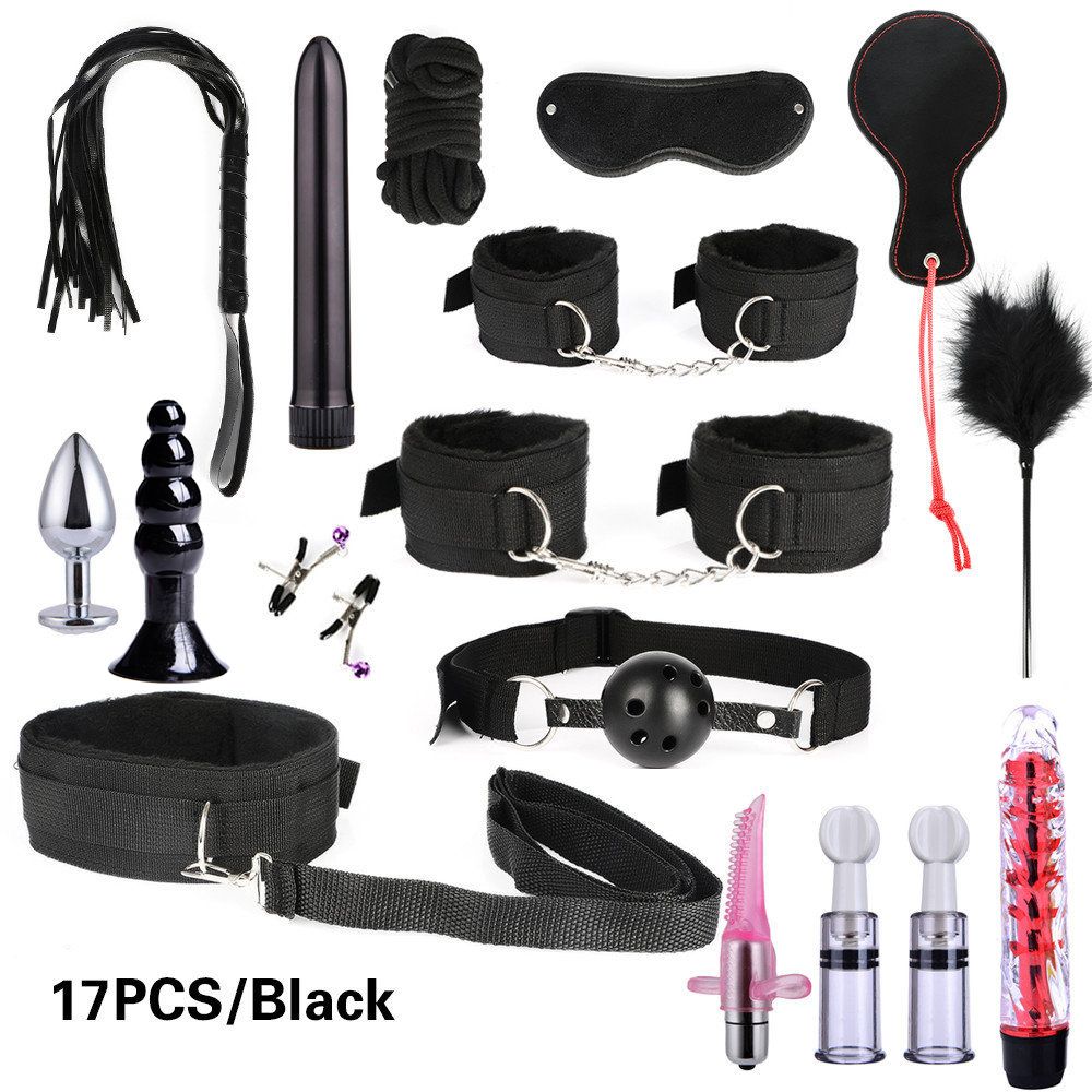 17pcs Black