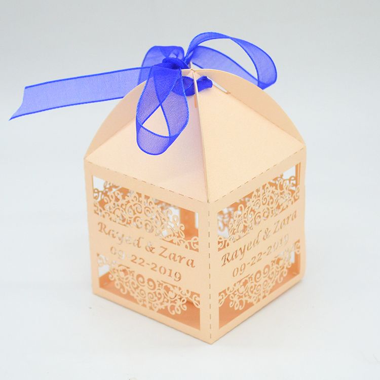 Fuzzy Peach Pearl-6x6x9.5cm