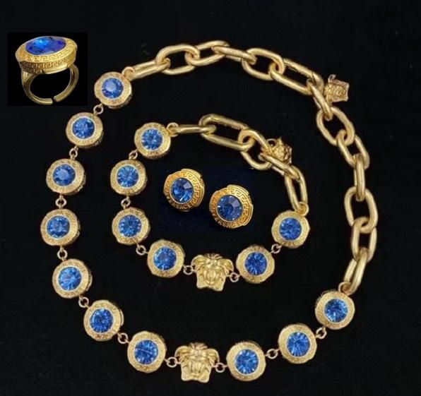 4PCS--140 necklace bracelet earring ring