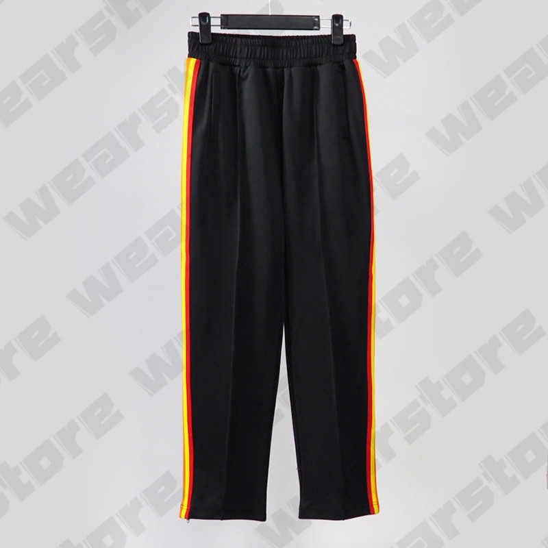 8 black rainbow pant