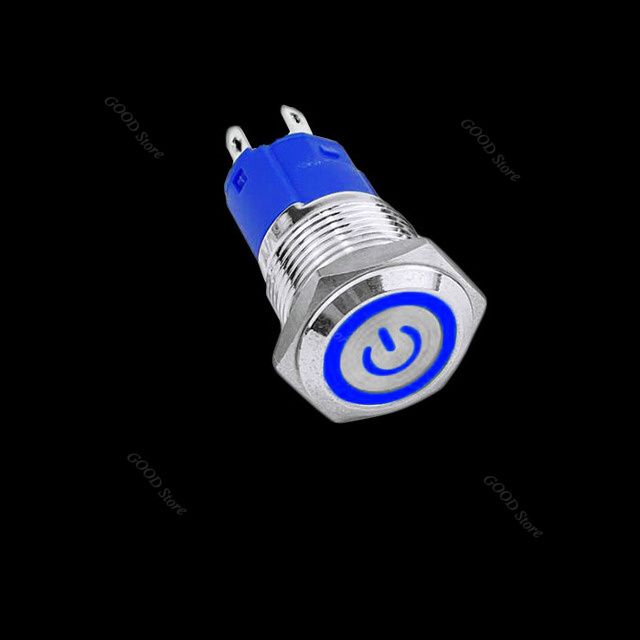 blue Symbol 5V 12MM Self locking