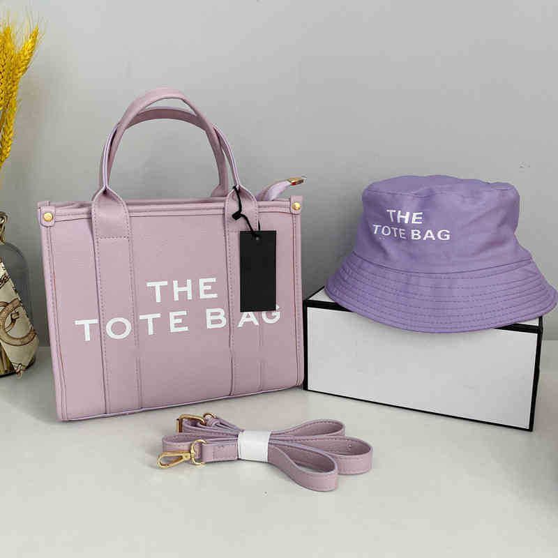 abito viola: borsa + cappello