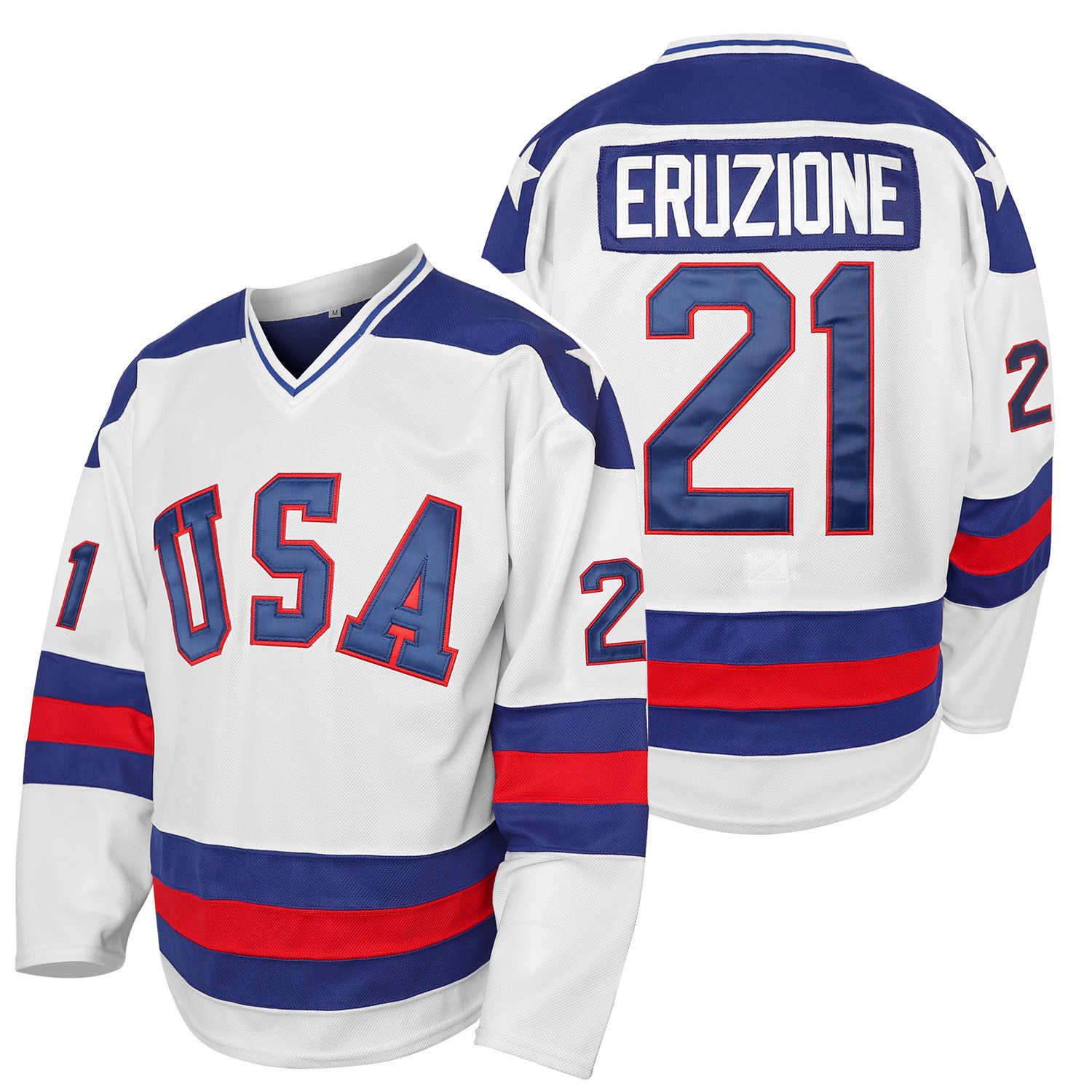 21 Mike Eruzione White