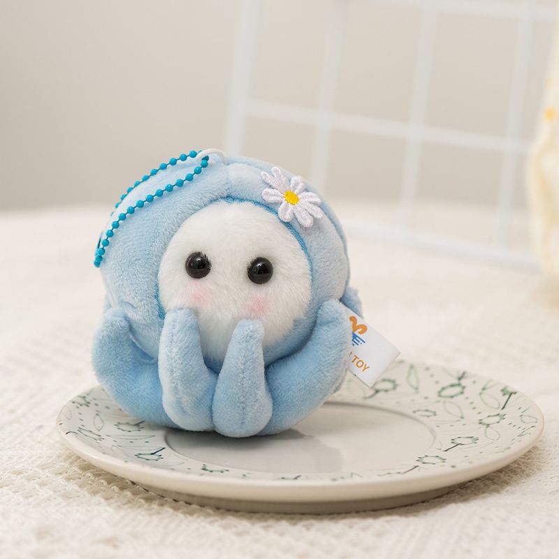 Octopus blu 8 cm