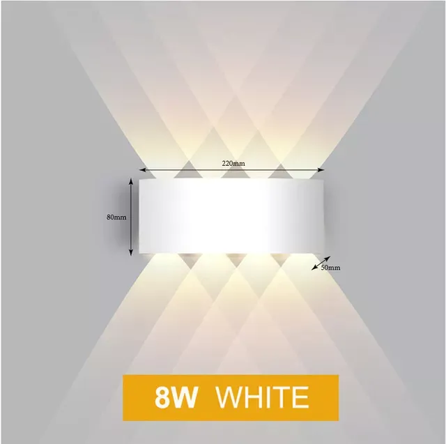 Weiß 8W Warm White (2700-3500K)